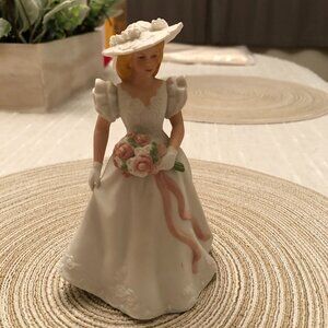 Summer Bride - Fine Porcelain Handpainted 1986